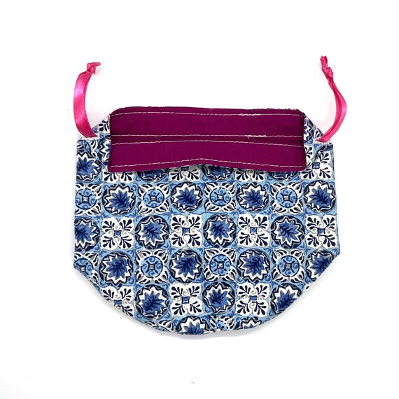 Azul Bag (3 Options) | Lined Drawstring Bag | Tabletop