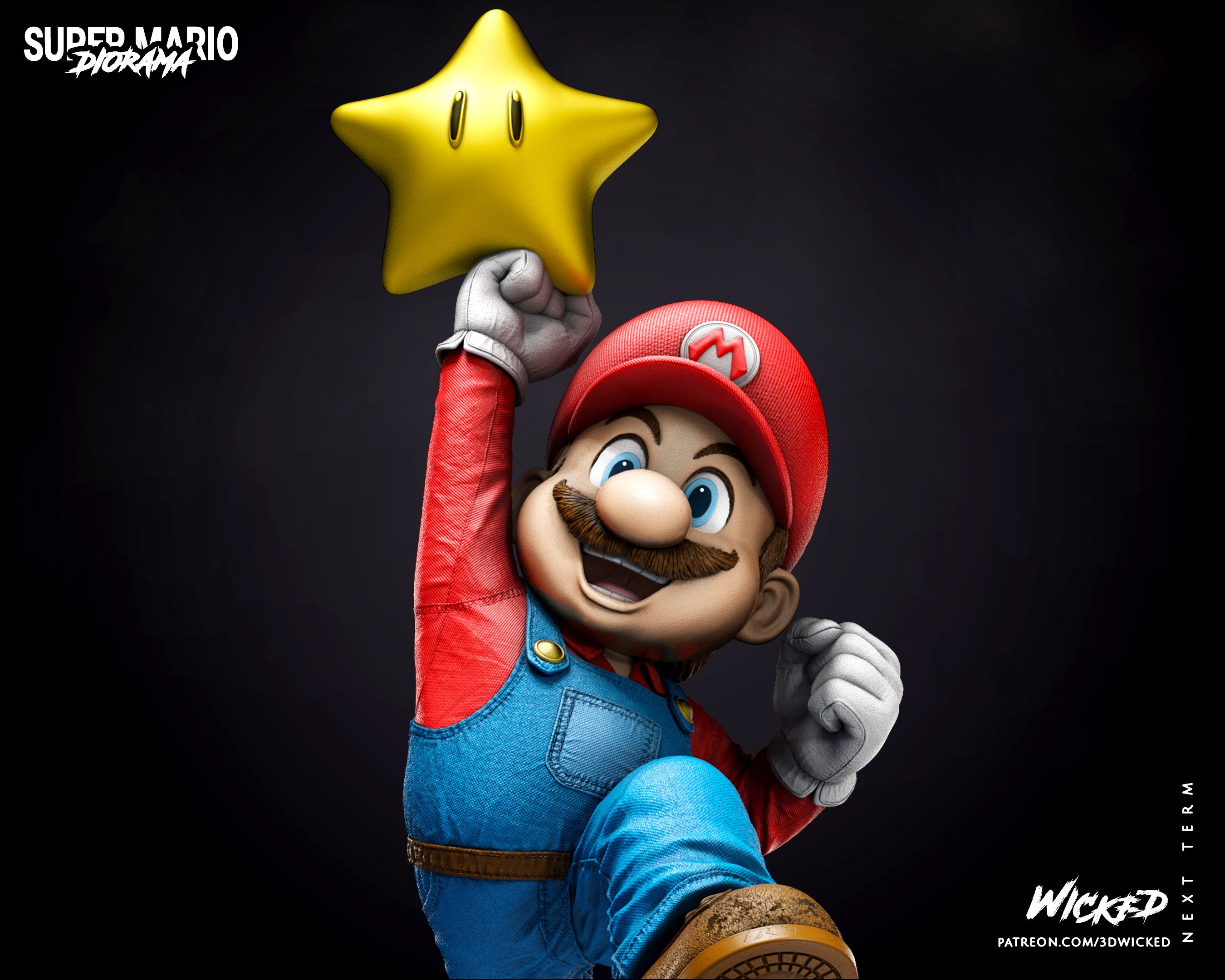 3D Printed Super Mario Bros. Artwork to be Awarded to a Lucky