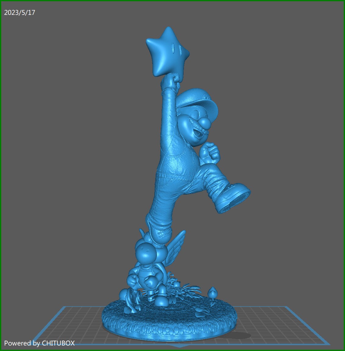 Super Mario Statue Super Mario Bros Movie 8K Resin 3D Etsy UK