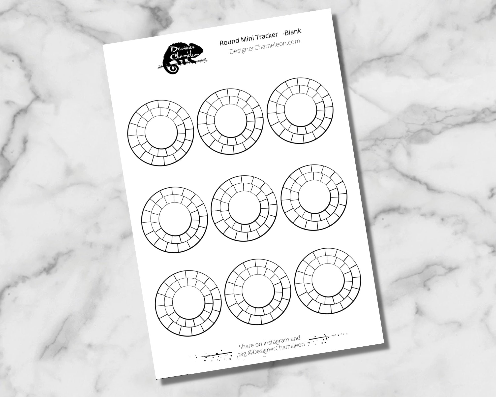 Mini Round Habit Tracker Planner / Journal Stickers - Etsy
