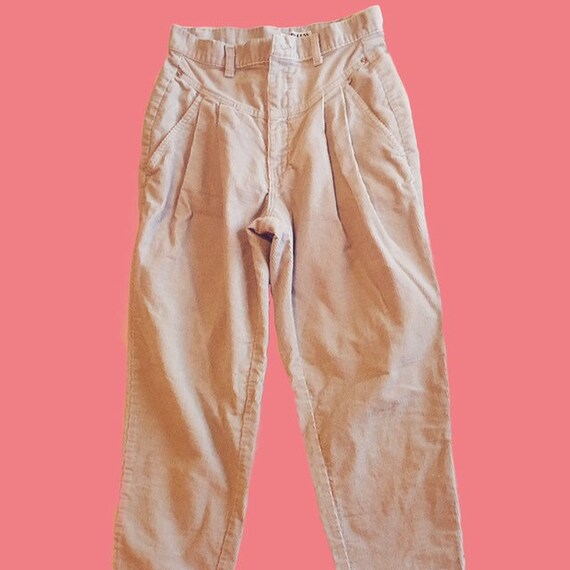 ivory corduroy pants