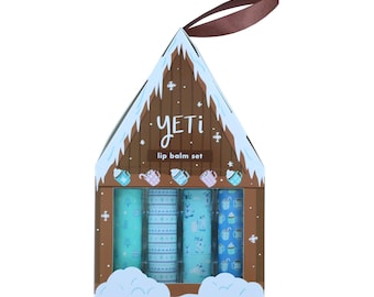 Lot de baumes à lèvres Yeti - Lot de 4
