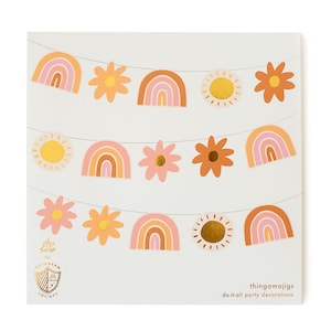 Boho Rainbow Garland- Pack of 1