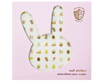 Bunny Nail Stickers - Pack of 100 Nail Stickers