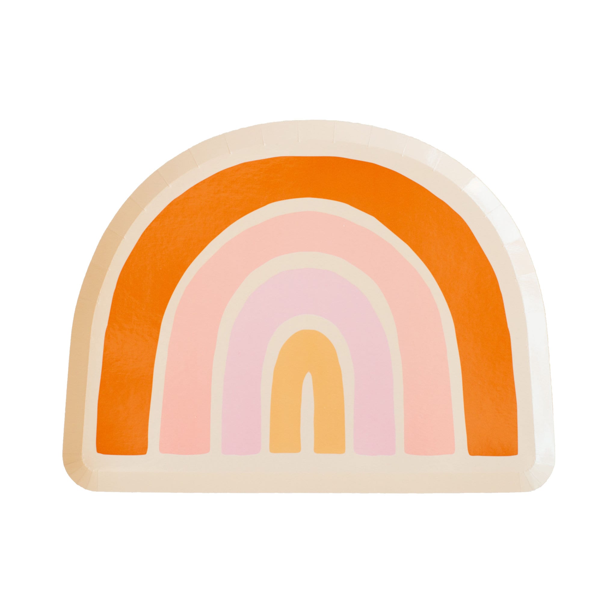 Boho Rainbow Large Plates 8 Pk