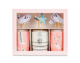 Spooked Cupcake Decorating Set - Set includes 24 toppers + 24 baking cups