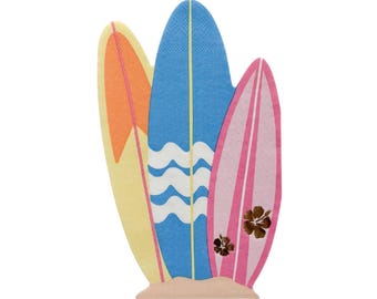 Surf's Up Gästeservietten - Packung mit 16 Stück