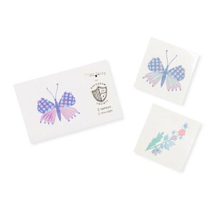 Butterfly Temporary Tattoo - Pack of 2