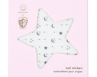 Spooked Nail Stickers - 1 sheet, 100 nail stickers per sheet