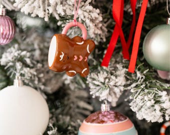 Baking Spirits Bright Gingerbread Man Mug Ornament - Pack of 1