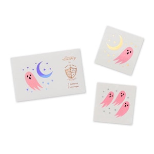 Spooked Temporary Tattoos - Pack of 2