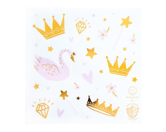 Sweet Princess Sticker Set - Pack of 4