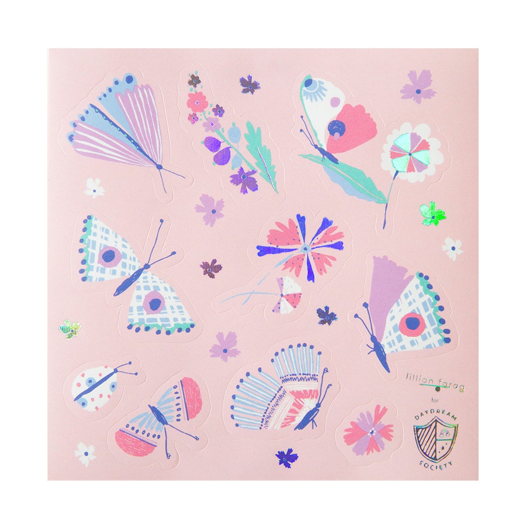 Butterfly Sticker Set - Pack of 4 - Etsy