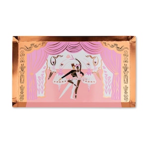 Pirouette Ballet Large Plates - Pack of 8