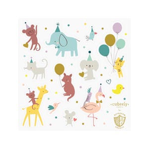 Little Celebrations Animal Sticker Set - Pack of 4