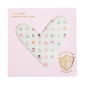 Blizzard Buddies Nail Stickers  - 1 Sheet, 100 Nail Stickers
