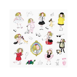 Eloise Sticker Set - 4 Sticker Sheets Per Pack