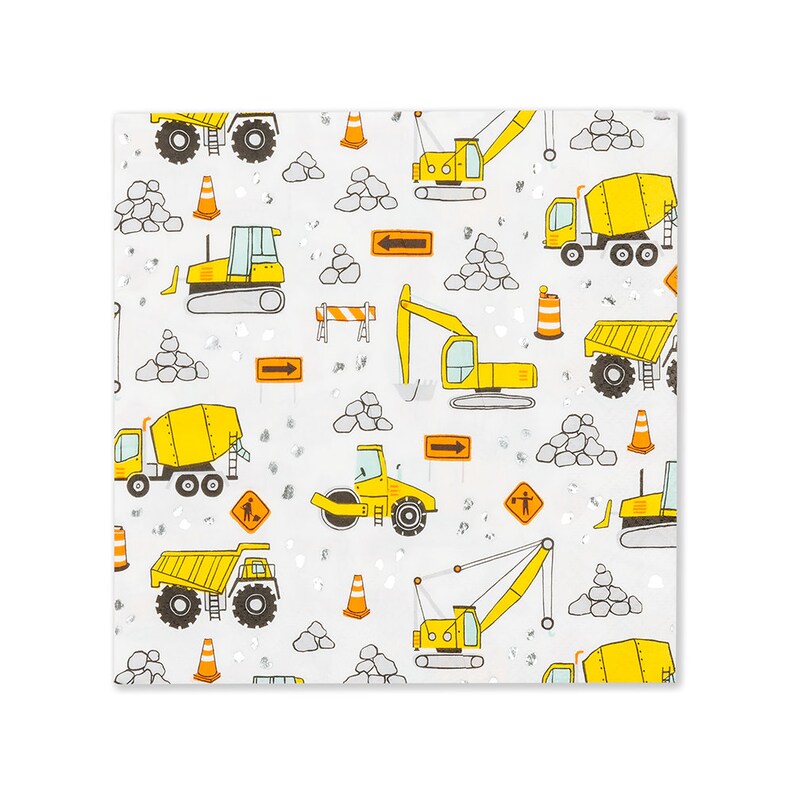 Under Construction Large Napkins - Thumbnail 2