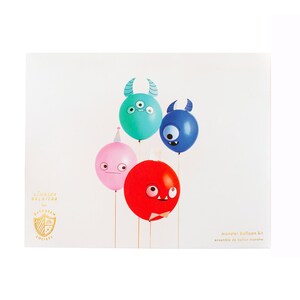 Little Monsters DIY Balloon Decorating Set, Pack of 20 Balloons