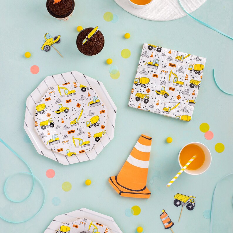 Under Construction Large Napkins - Thumbnail 4