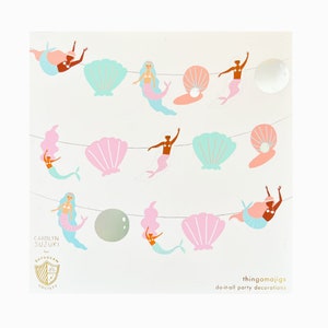 Mermaid Garland- Pack of 16