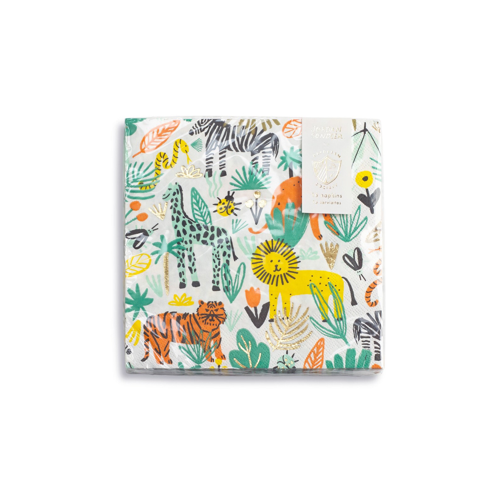 Jungle Party Napkins Jungle Party Supplies Wild Animal Etsy