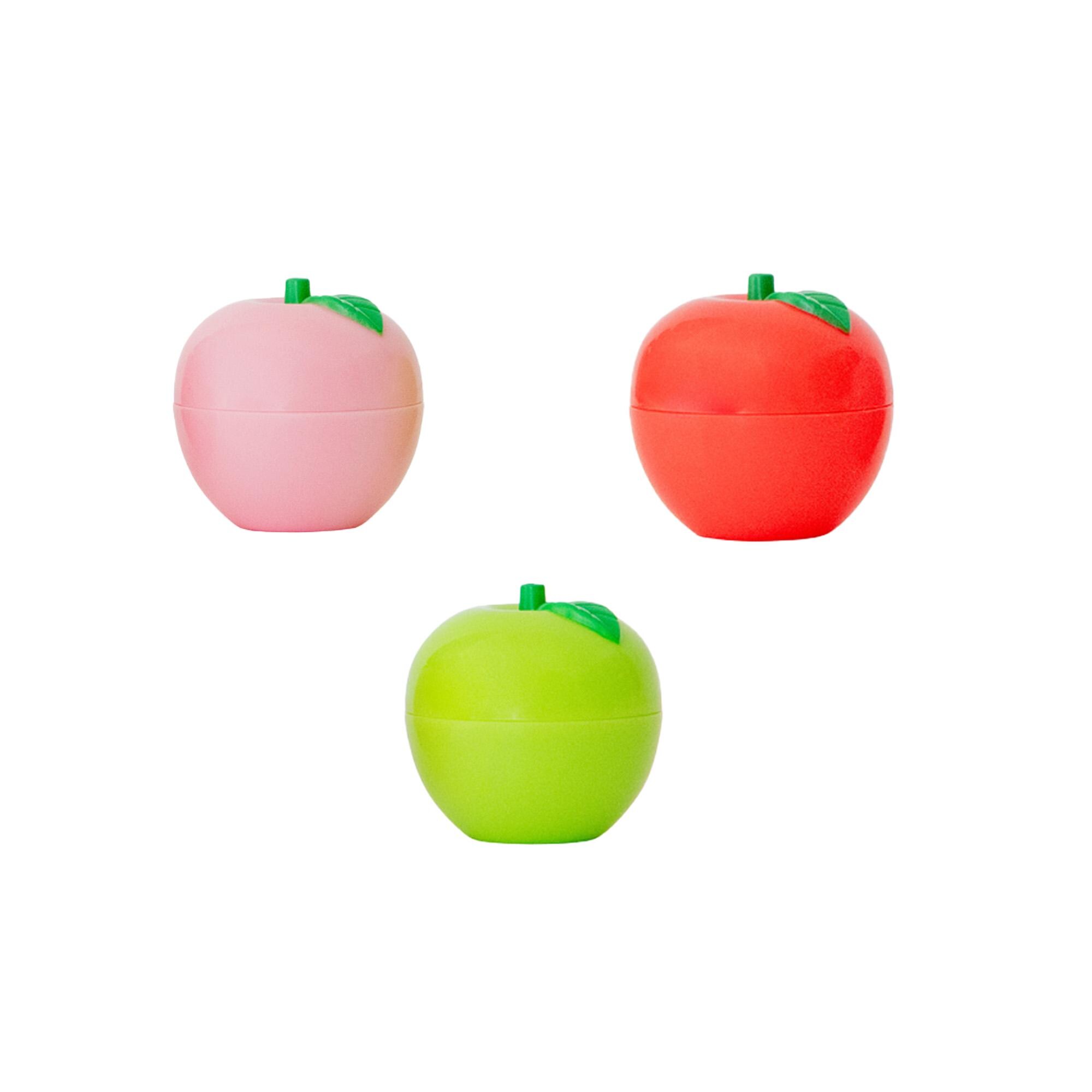 Apple Lip Balms - 3 Color Options - Pack of 1