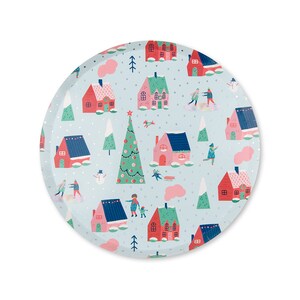 Snow Day Small Plates - Pack of 8