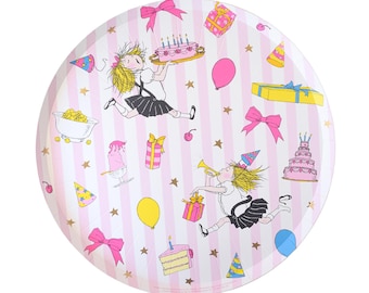 Eloise Birthday Large Plates - Pack of 8