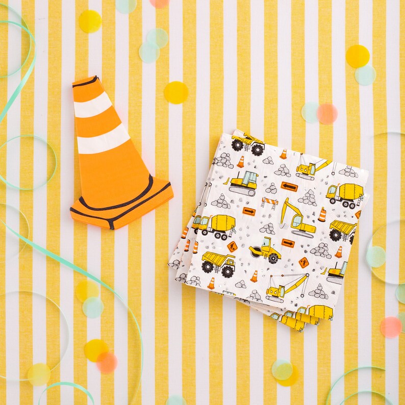 Under Construction Large Napkins - Thumbnail 5