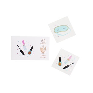 Sweet Dreams Sleepover Temporary Tattoos - Pack of 2