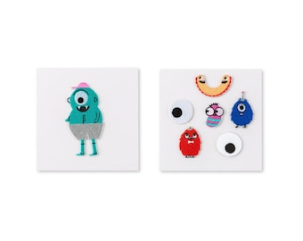 Little Monster Patches - 2 Style Options - Individual Patch or Patch Set