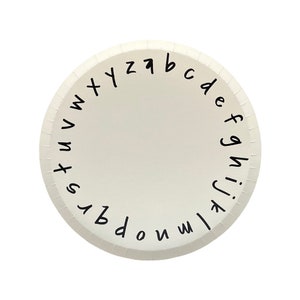 ABC Small Plates - Pack of 8
