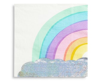 Over the Rainbow Large Napkins - Pack of 16