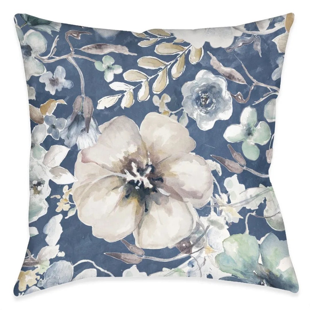 Wildflower Arrangement Dream Indoor Decorative Pillow Etsy