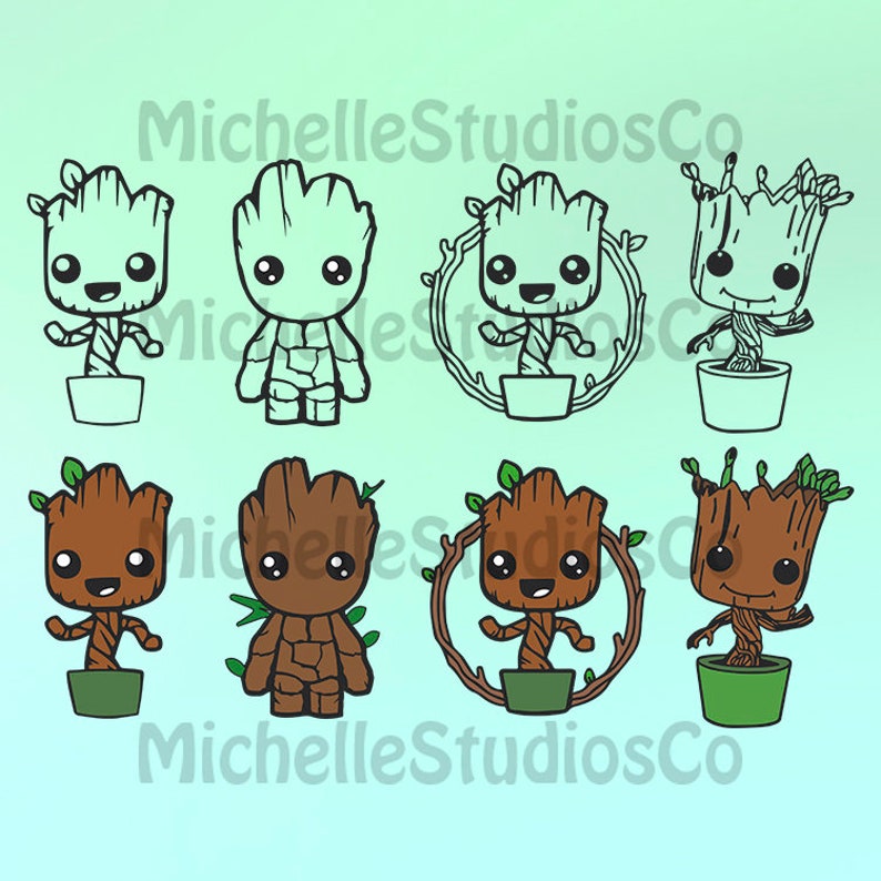 Download Groot Baby Groot Baby Groot Svg Baby Groot Decal Groot | Etsy