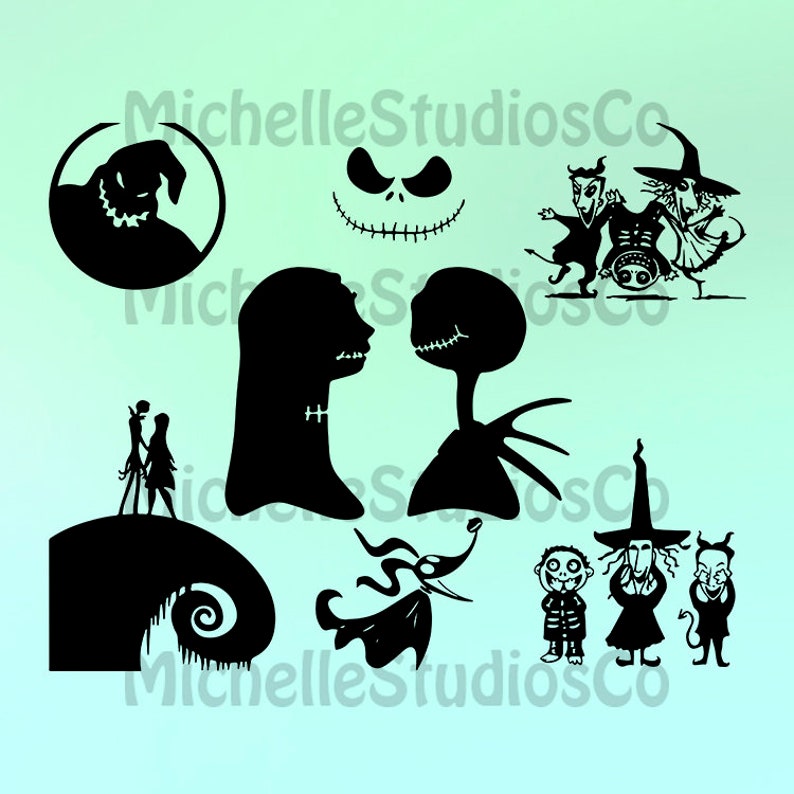 Download Nightmare Before Christmas Svg Nightmare Before Christmas Svg | Etsy