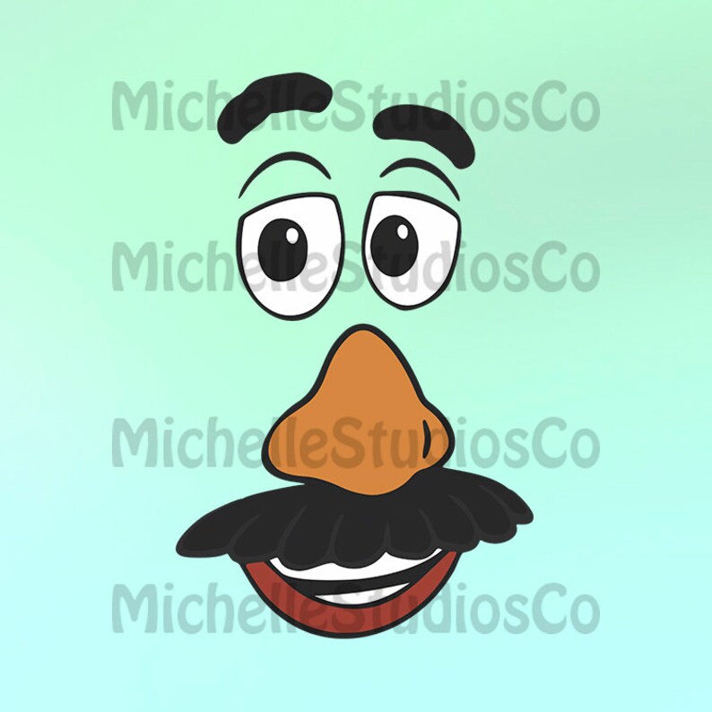 Mr Potato Head Mr Potato Head Svg Mr Potato Head Decor Mr | Etsy