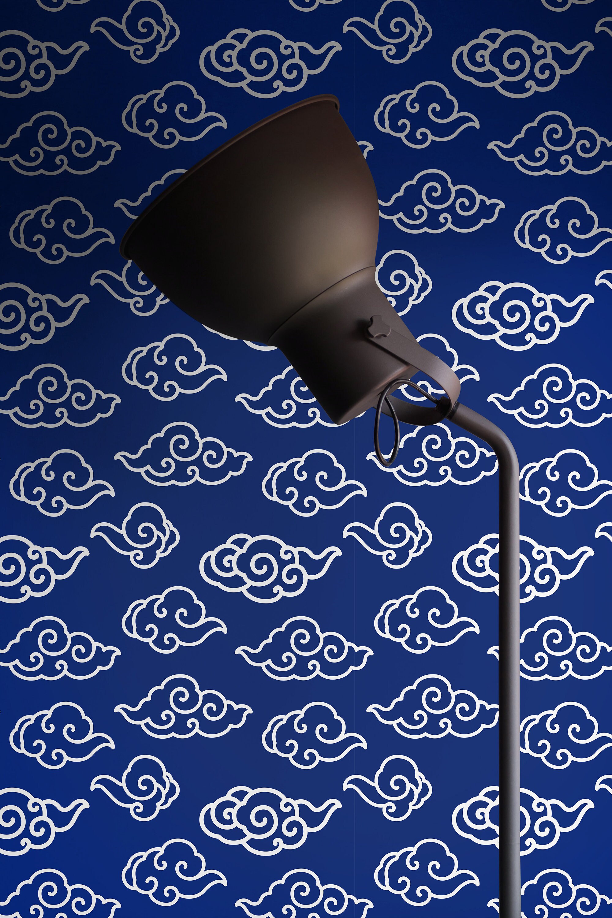 Removable Wallpaper Japanese Clouds Temporary Wallpaper | Etsy