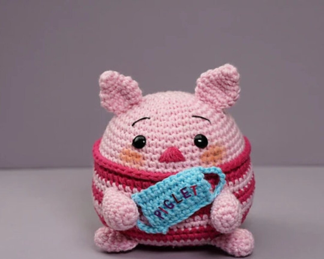 Crochet Piglet Amigurumi Pattern - Etsy