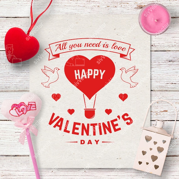 Download Valentine Svg Cut File Valentines Day Svg Cutting File All You Need Is Love Overlay Cricut