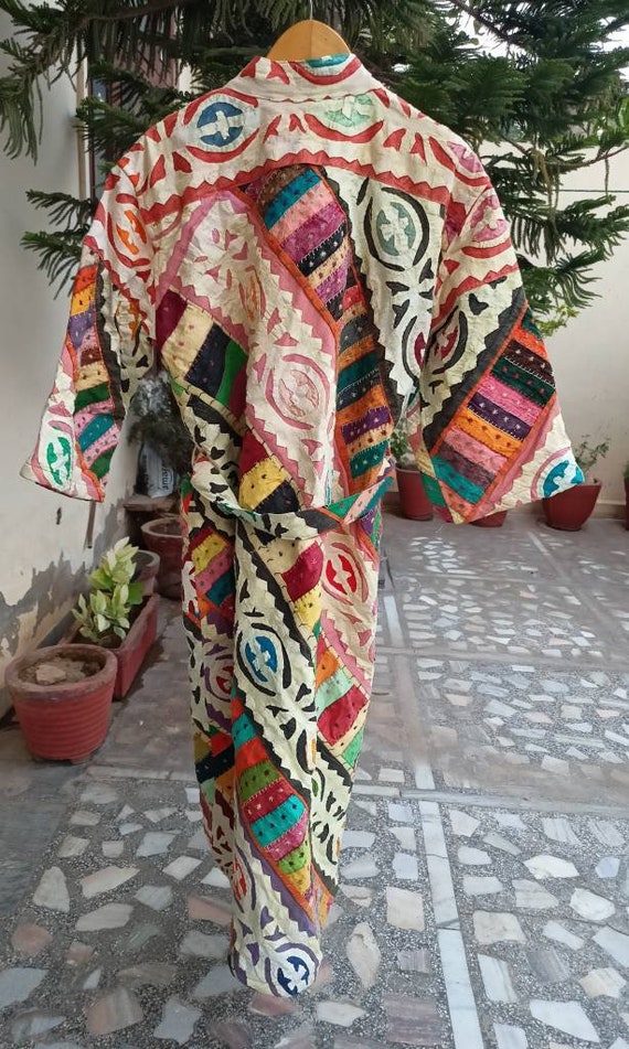 Antique Old Vintage Bath Robe100% Cotton Indian Patchwork - Etsy