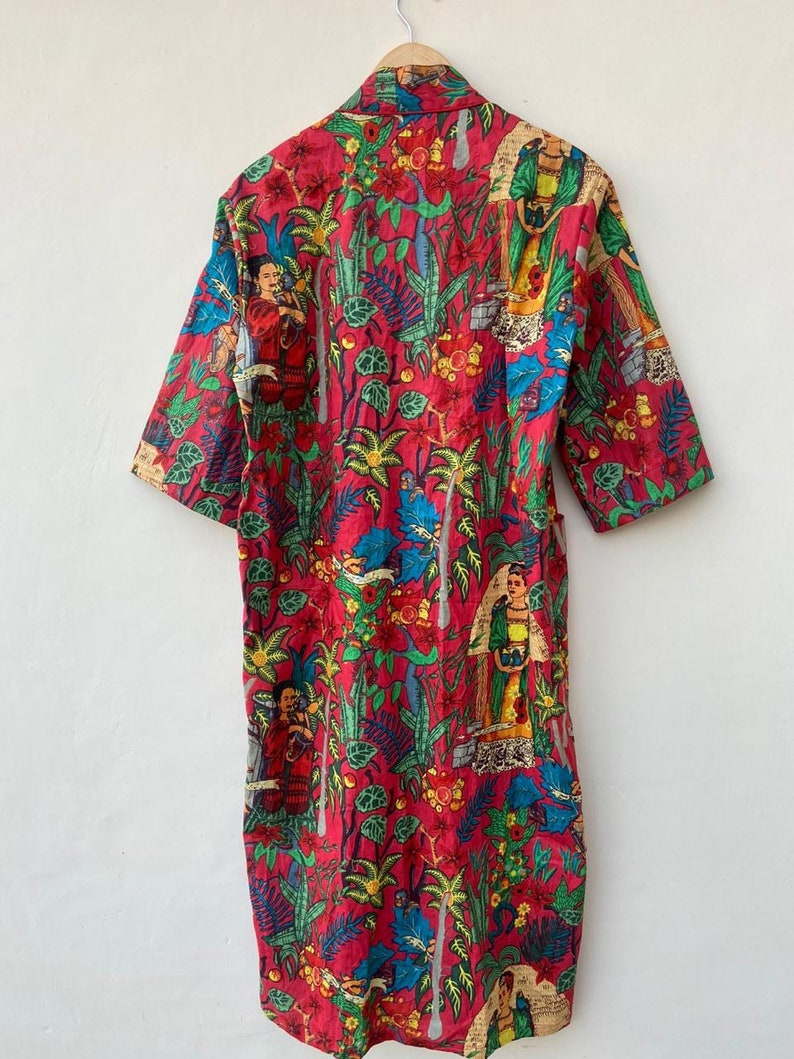 Bath Robe Indian 100% Cotton Robekimono Indian Pure Cotton | Etsy