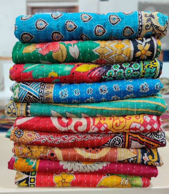 Kantha stitch quilt hotsell