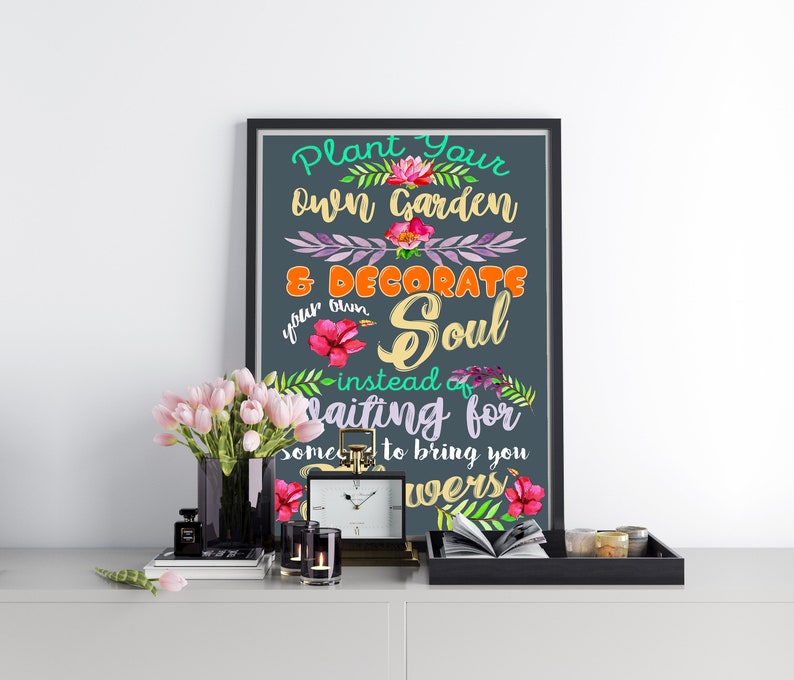 70% OFF Plant Your Own Garden & Decorate Your Own Soul | Etsy