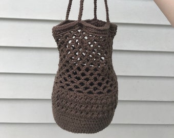 Crocheted Small Market Bag