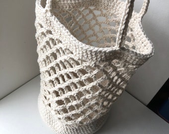 Crocheted Small Market Bag