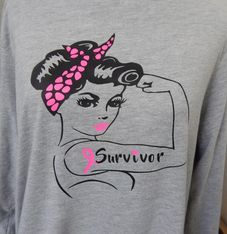 Rosie the Riveter Breast Cancer Awareness Shirt Believe Pink - Etsy