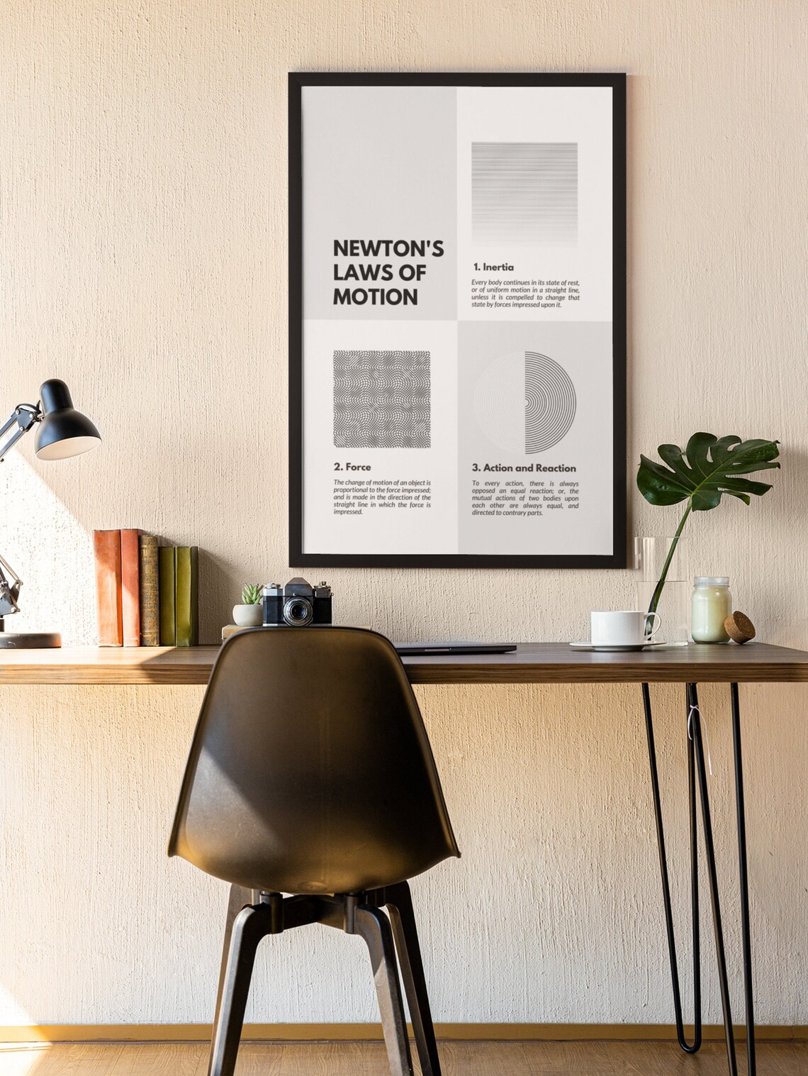 Newton's Laws of Motion Poster Science Lab Classroom - Etsy