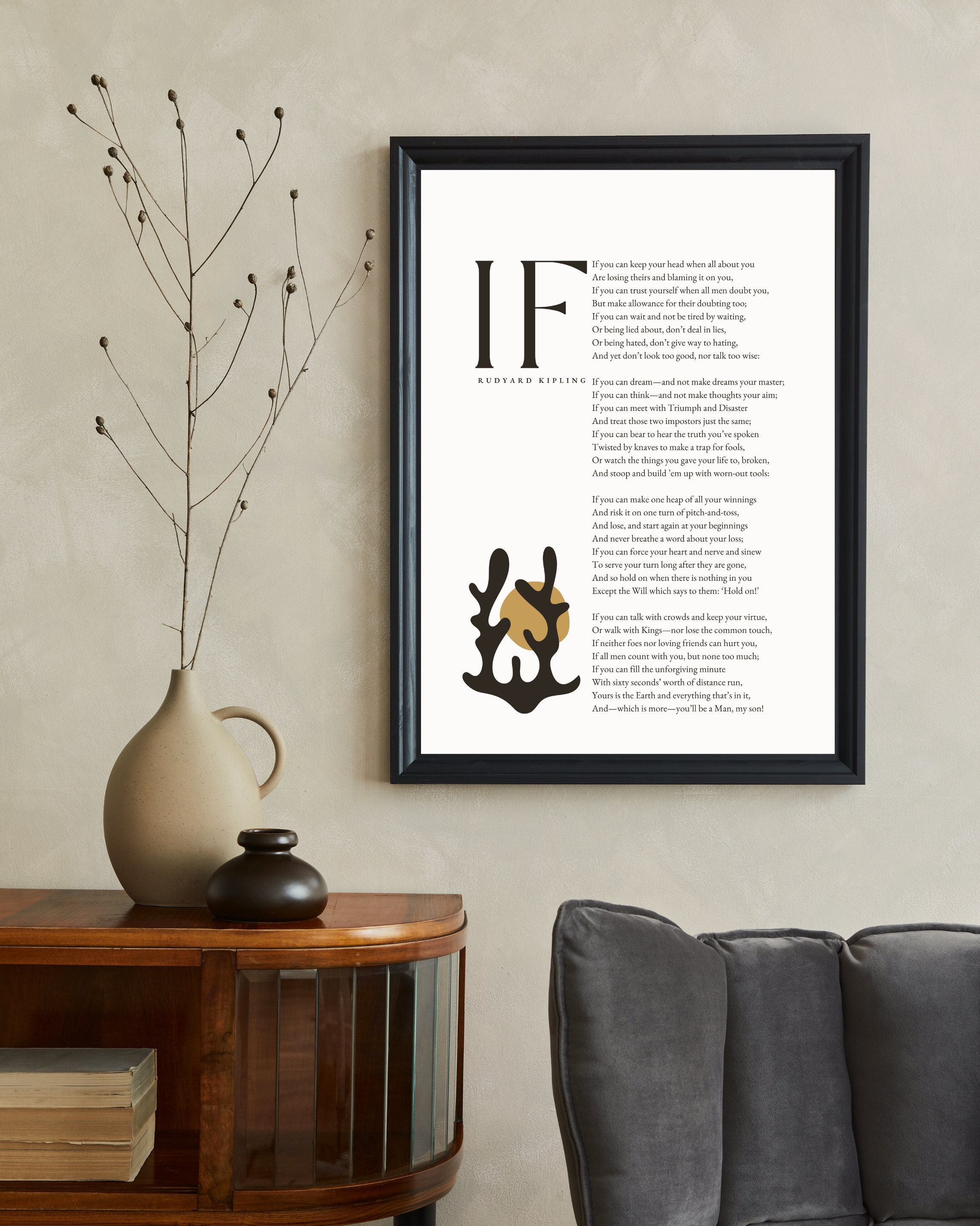 If by Rudyard Kipling Printable Poster, Literature Instant Download ...